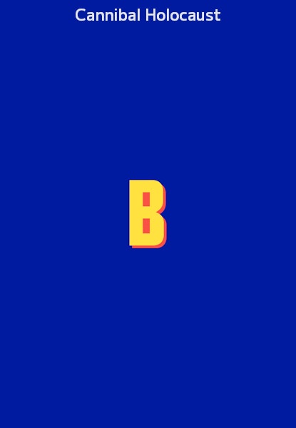 Cannibal Holocaust