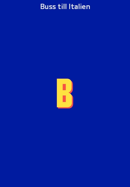 Buss till Italien