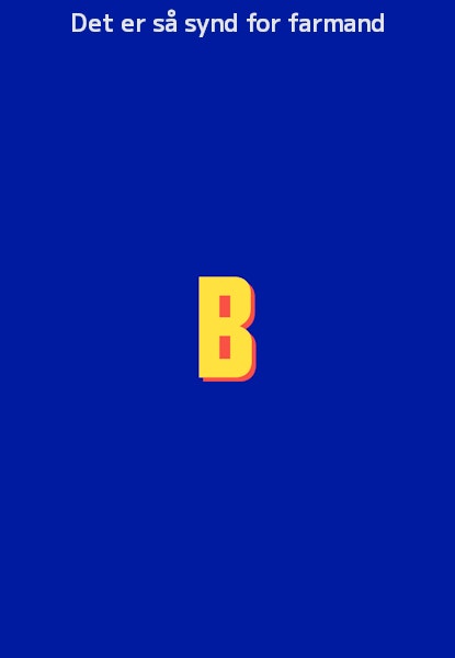 Det er så synd for farmand