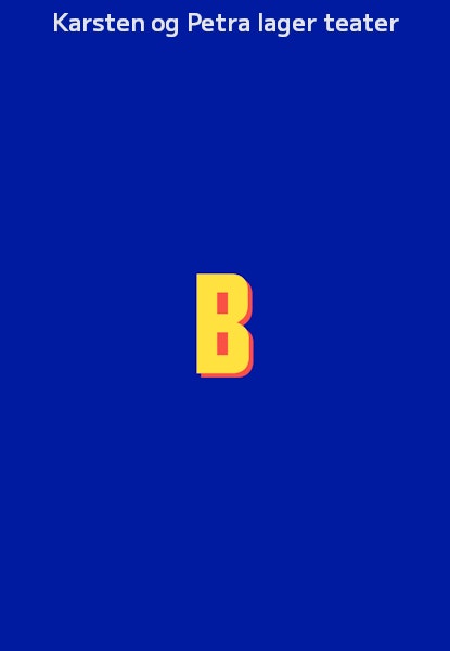 Karsten og Petra lager teater