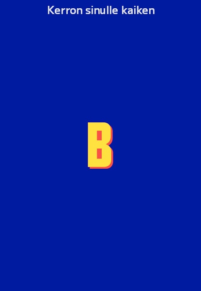 Kerron sinulle kaiken