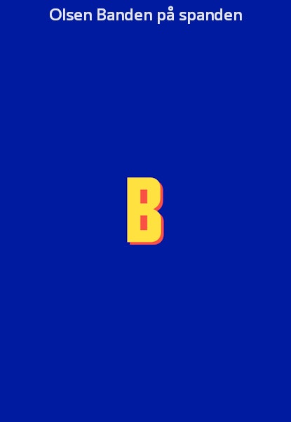 Olsen Banden på spanden