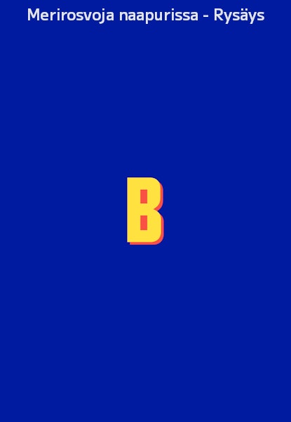 Merirosvoja naapurissa - Rysäys