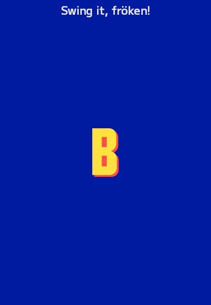 Swing it, fröken!