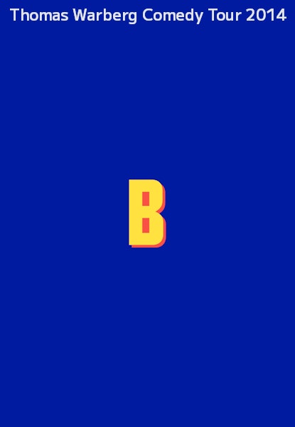 Thomas Warberg Comedy Tour 2014