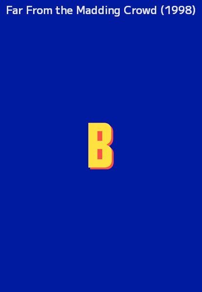 Far From the Madding Crowd (1998)