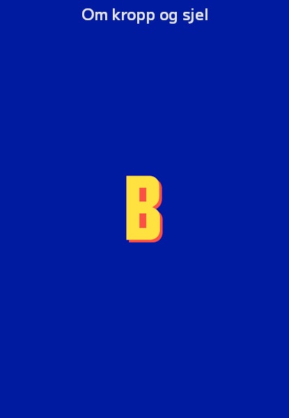 Om kropp og sjel