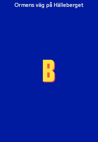 Ormens väg på Hälleberget