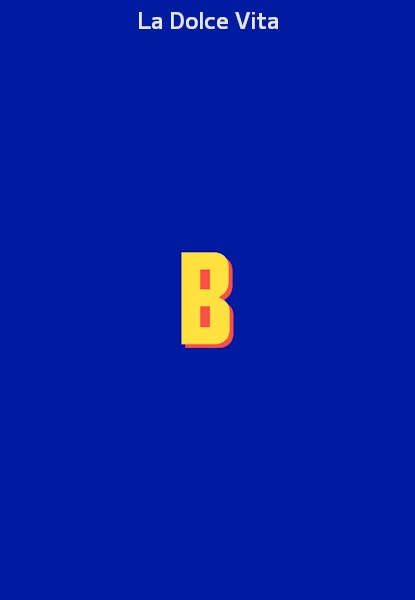 La Dolce Vita