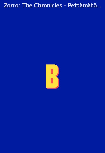 Zorro: The Chronicles - Pettämätön suunnitelma