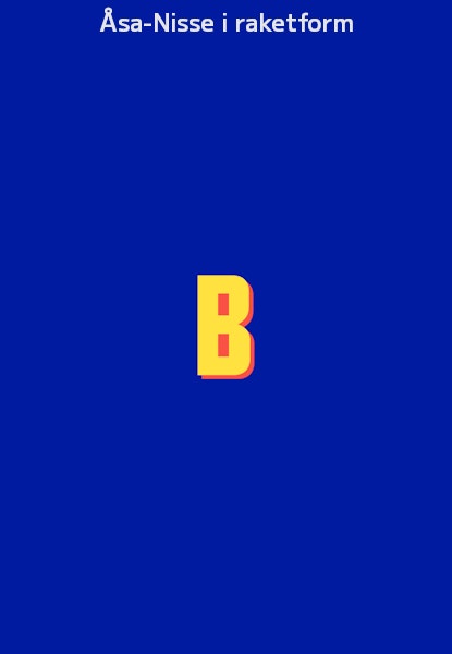 Åsa-Nisse i raketform