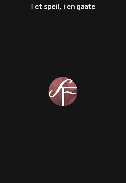 I et speil, i en gaate