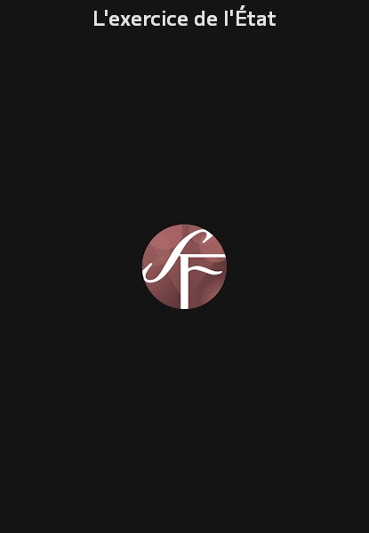 L'exercice de l'État