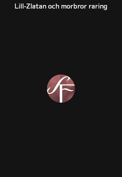 Lill-Zlatan och morbror raring