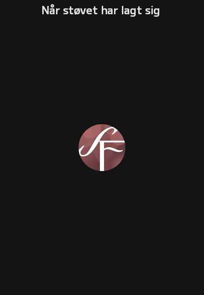 Når støvet har lagt sig