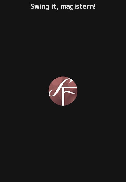 Swing it, magistern!