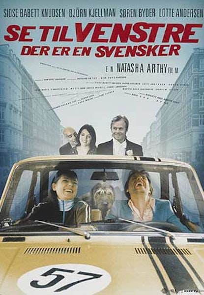 Se til venstre der er en svensker