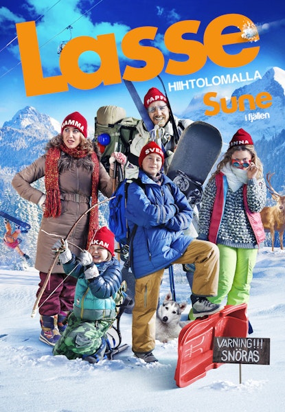 Lasse hiihtolomalla