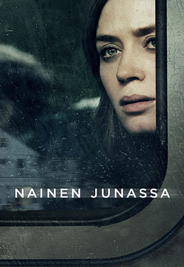 Nainen junassa