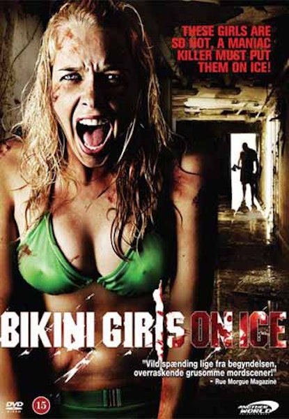 Bikini girls on ice