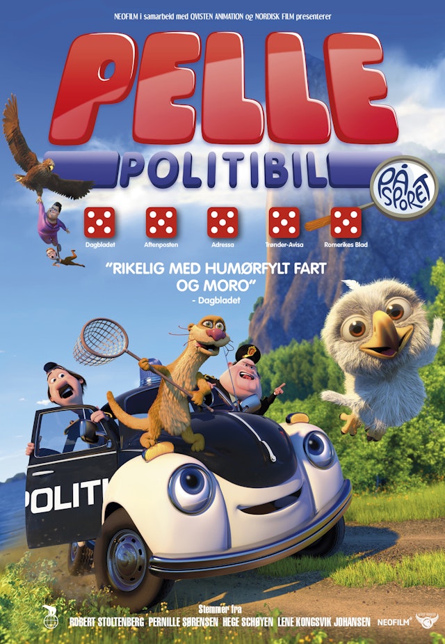 Pelle Politibil på sporet
