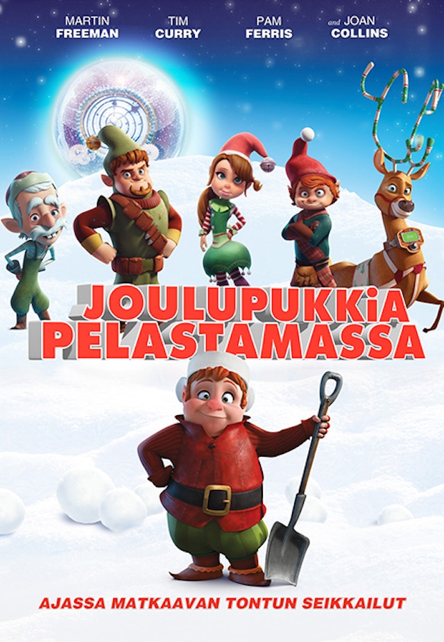 Joulupukkia pelastamassa