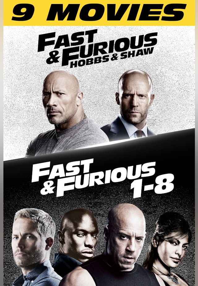 Fast And Furious 9 Film Collection