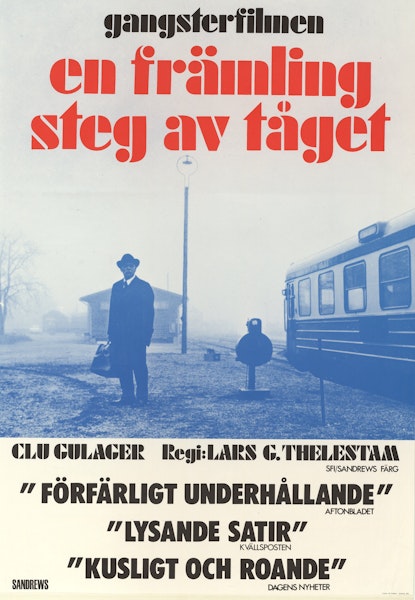 En främling steg av tåget
