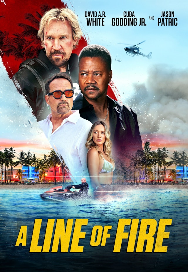 A line of fire