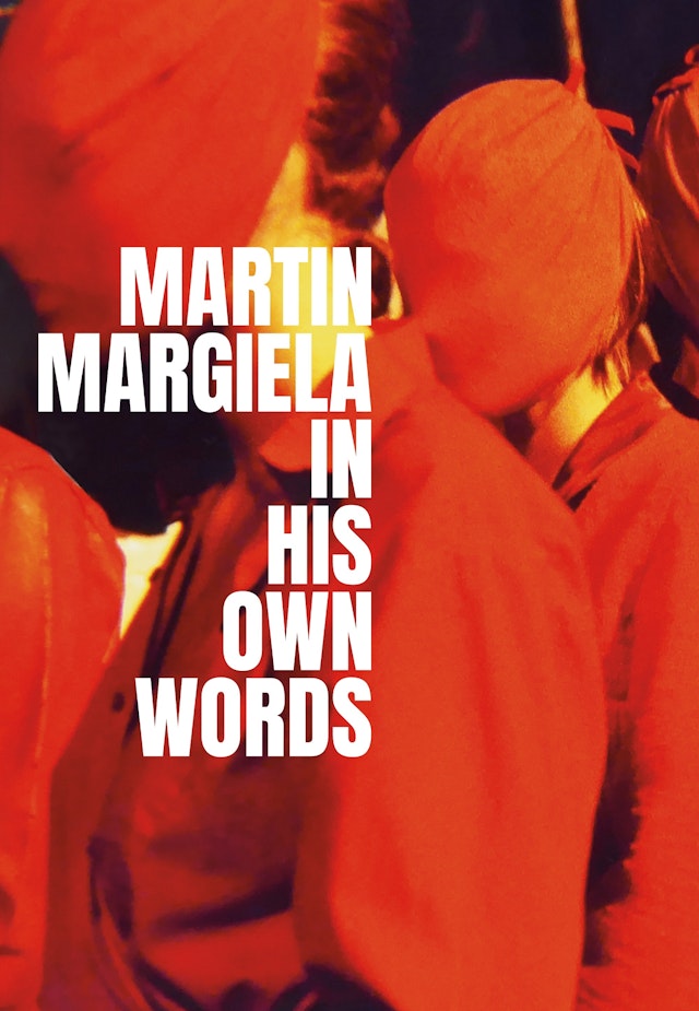 Martin Margiela in his own words