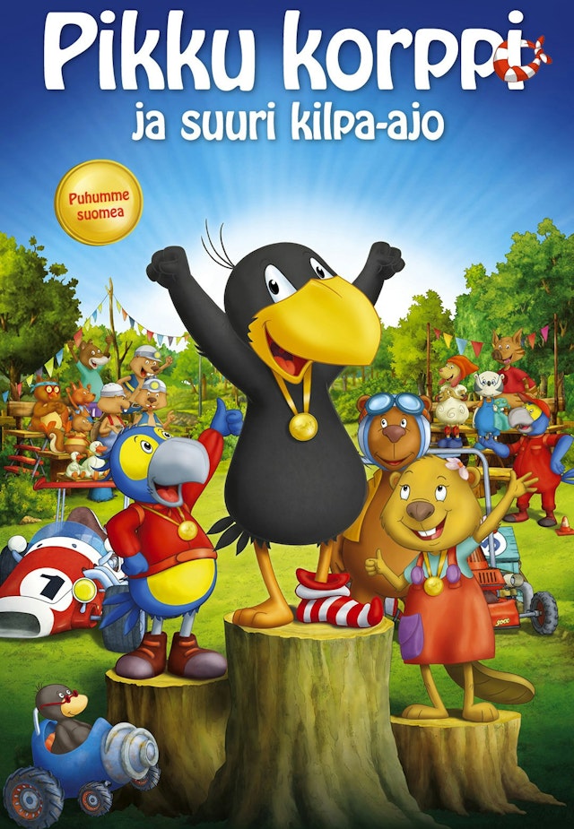Pikku korppi ja suuri kilpa-ajo