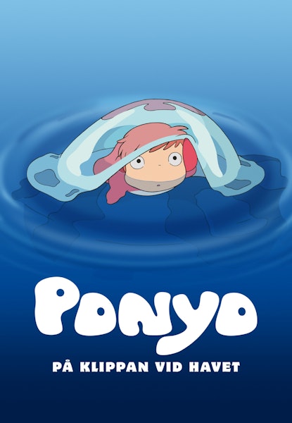 Ponyo på klippan vid havet