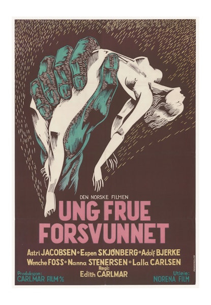 Ung frue forsvunnet