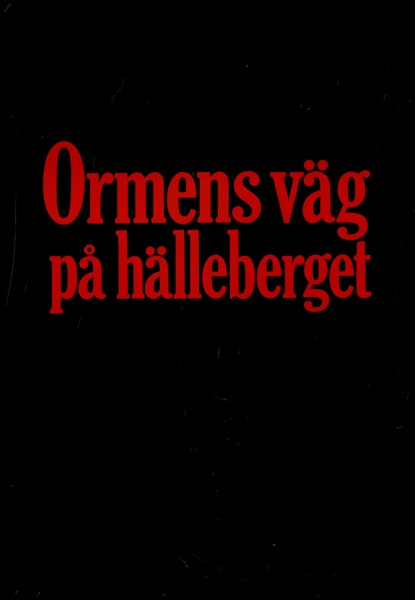 Ormens väg på Hälleberget