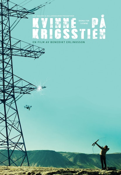 Kvinne på krigsstien