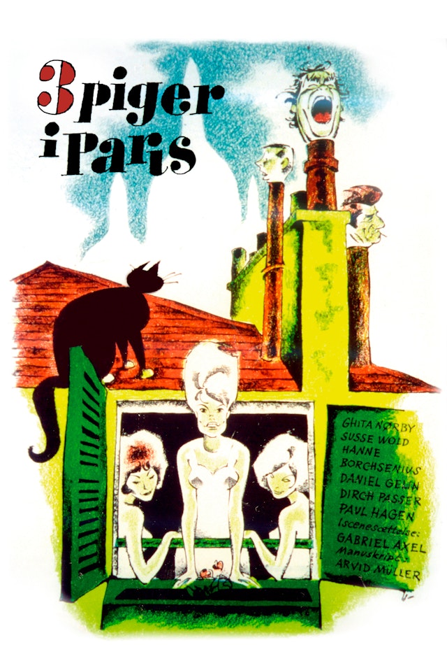 Tre piger i Paris