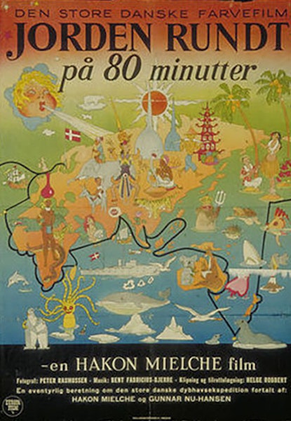 Jorden rundt på 80 minutter