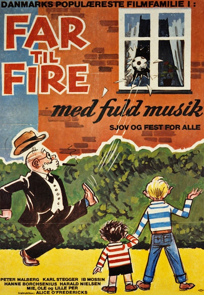 Far til fire med fuld musik