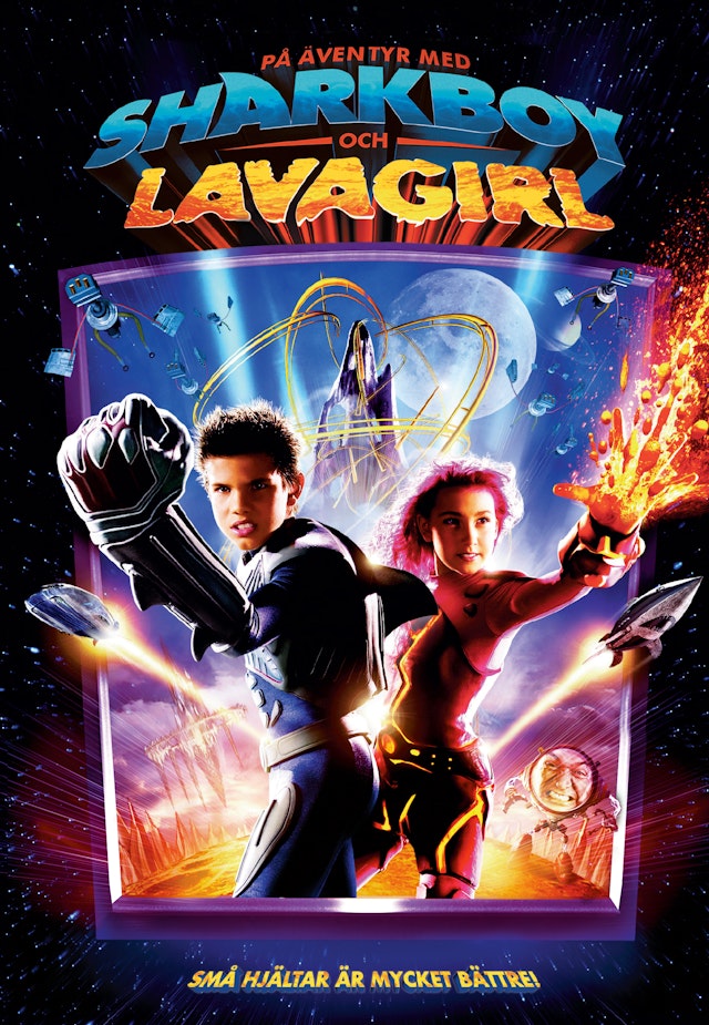 På äventyr med Sharkboy och Lavagirl