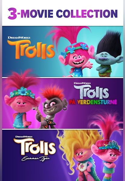 Trolls 3-movie collection