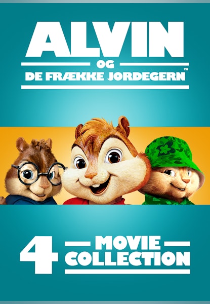 Alvin & de frække jordegern 4-filmsamling