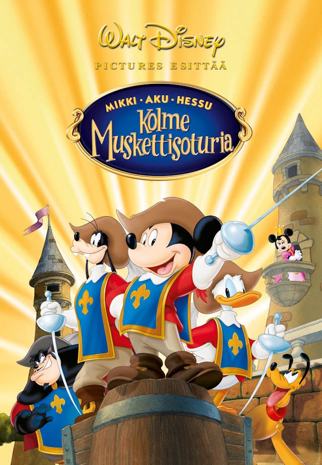 Mikki, Aku, Hessu - kolme muskettisoturia
