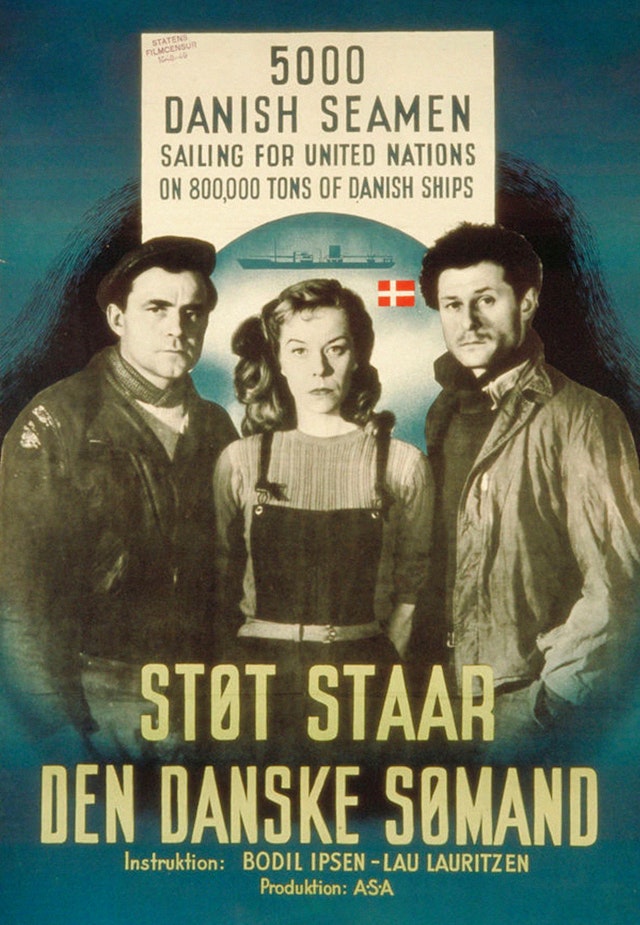 Støt står den danske sømand