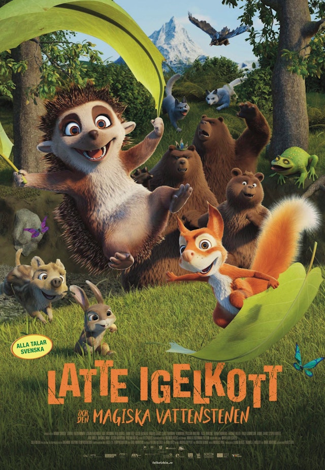 Latte Igelkott och den magiska vattenstenen