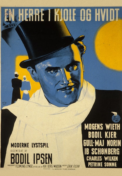 En herre i kjole og hvidt