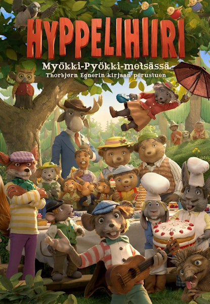 Hyppelihiiri Myökki-Pyökki-metsässä