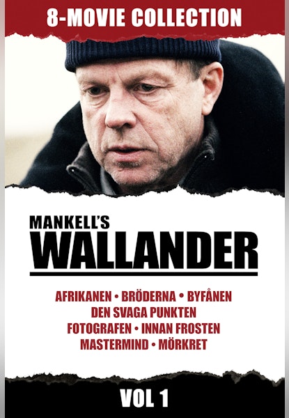 Wallander 1-8 Movie Collection