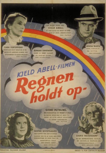 Regnen holdt op