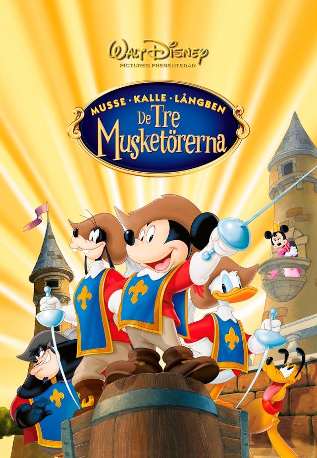 Musse, Kalle och Långben - De Tre musketörerna
