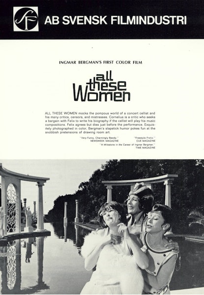 För att inte tala om alla dessa kvinnor